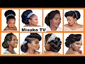 Mitindo Mipya Ya Kubana Nywele Kwa Bibi Harusi Kubana Kidoti Kwa Bibi Harusi Bridal Hairstyle