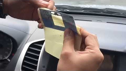 LTO: How to install RFID third plate sticker