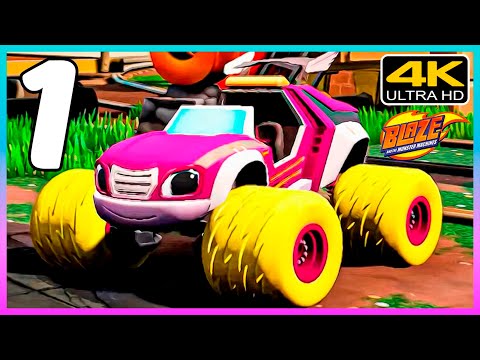 Blaze and the Monster Machines - WATTS - Part 1 - "Axle City Championship" - Gameplay No Commentary