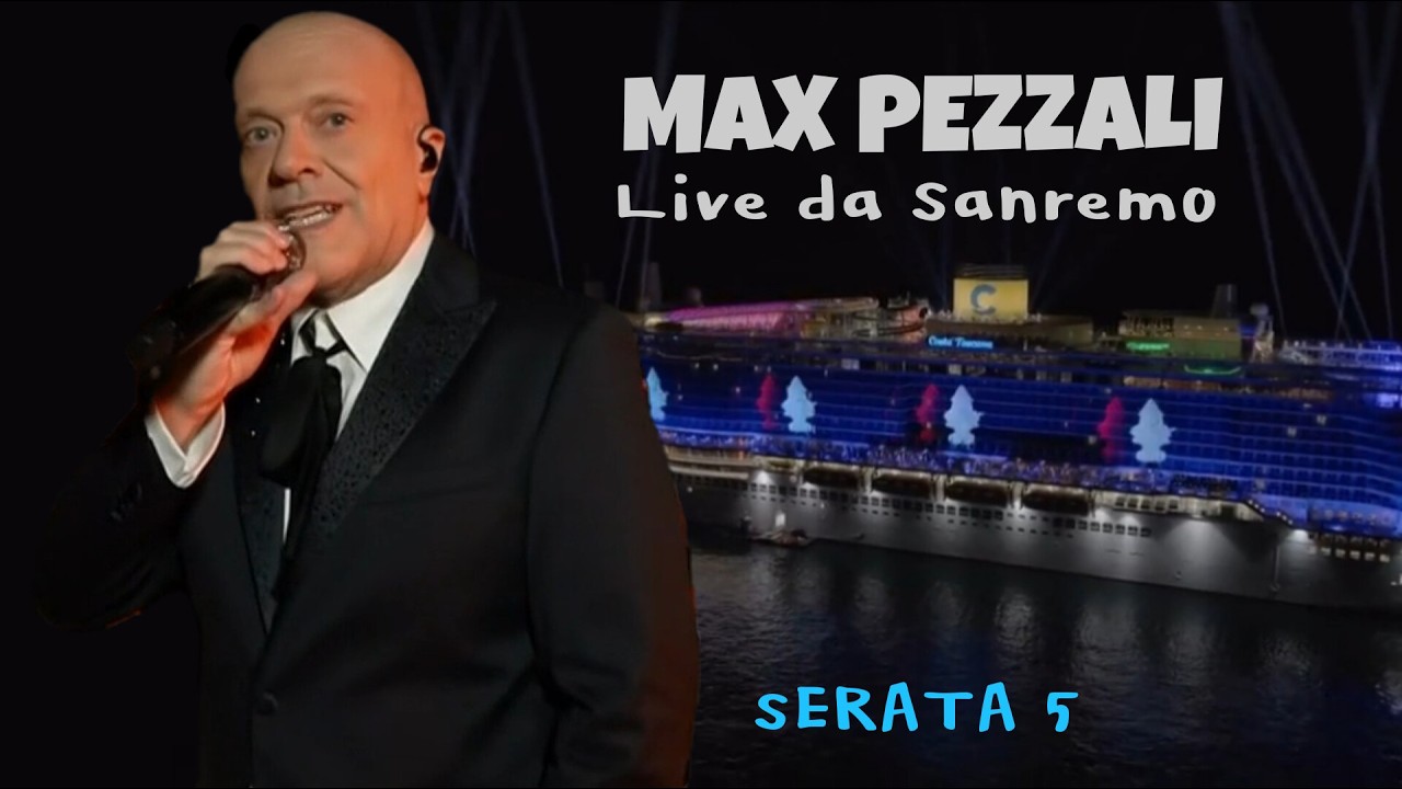 Max Pezzali LIVE da Sanremo - Serata 5