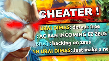 Dota 2 Cheaters - ZEUS with AUTO NIMBUS + MAP HACK!!!