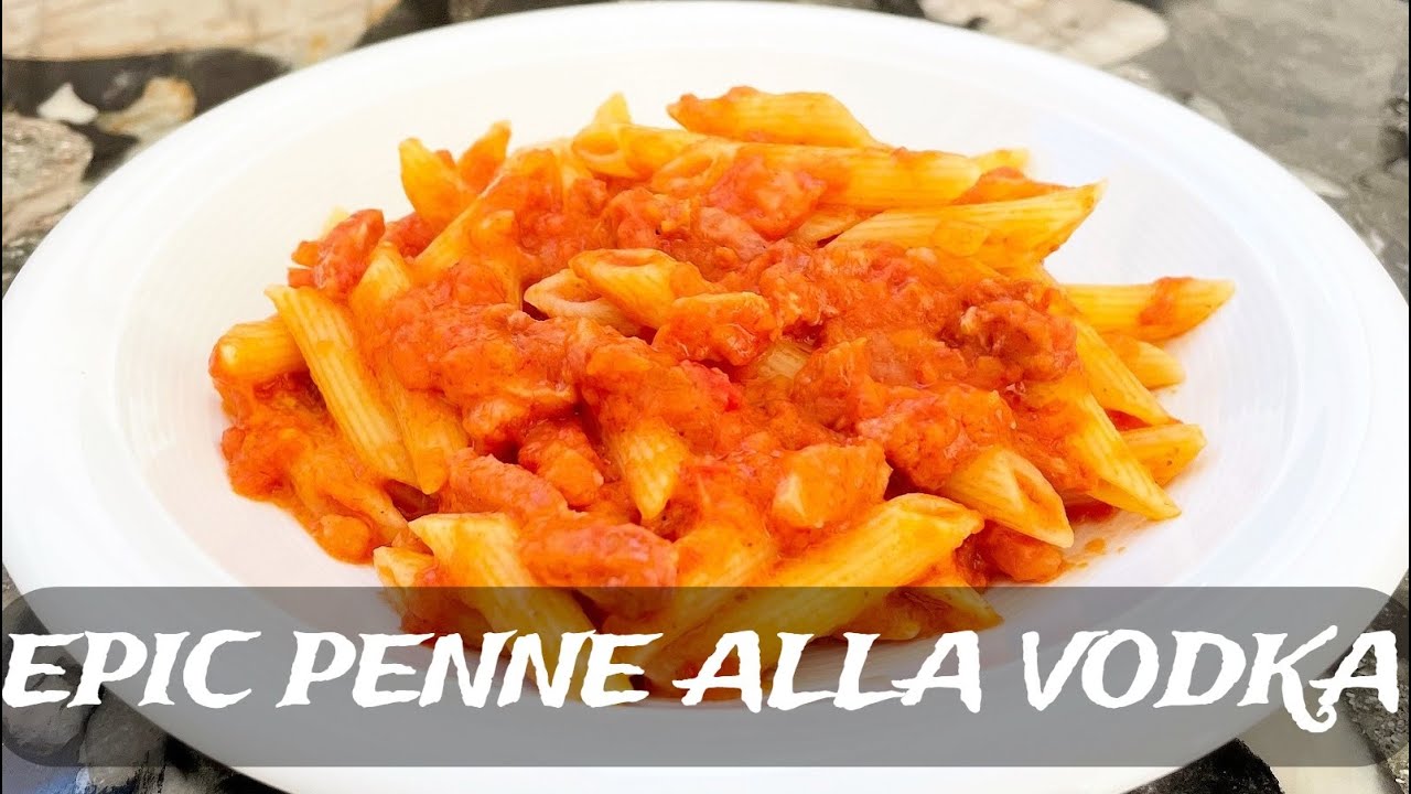 Best PENNE ALLA VODKA how it is cooked in Italy (with guanciale) YouTube