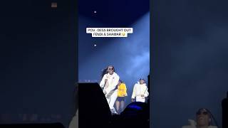 🔥🔥 Fendi & Shamar shut down the United Center with surprise performance of “Clock Dat” 💯