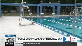 Famous Jonesboro community pools open Saturday with events and safety reminders Profile