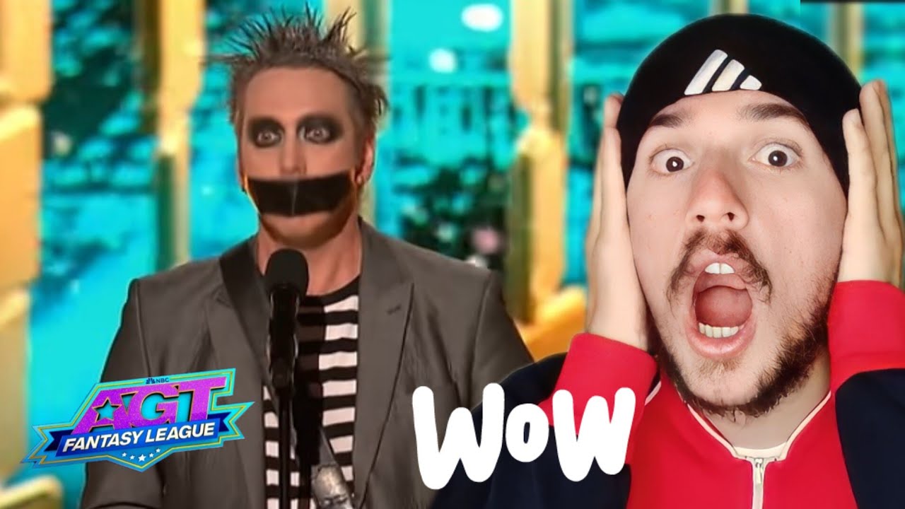 REACTION Tape Face's hilarious chaos performance! AGT Fantasy