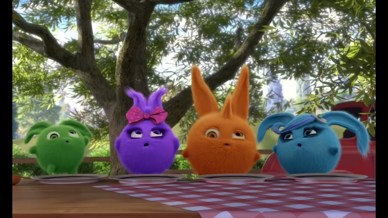 Sunny Bunnies Images With Minecraft Cave Sounds (Low Pitched)