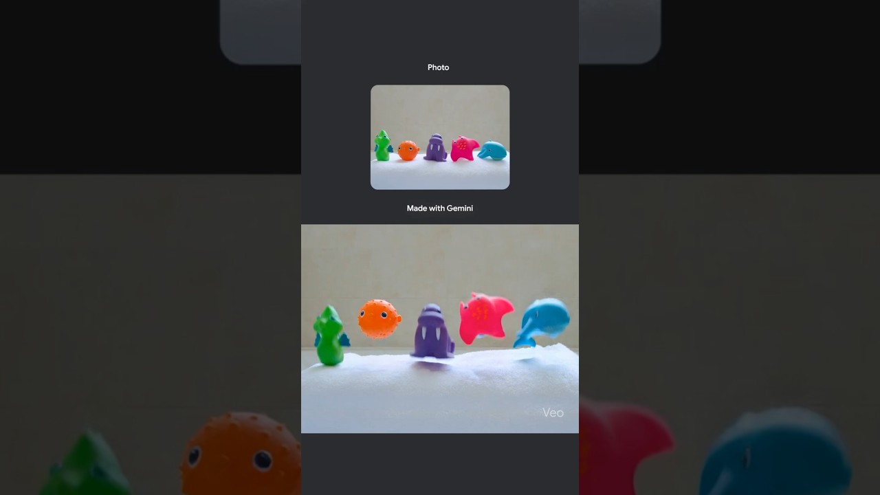 Everything is alive?! Now you can turn photos into videos with sound in Gemini.