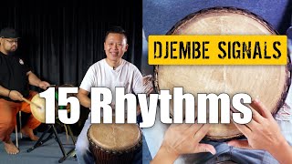 Download Lagu 15 Djembe Rhythm Signals!! With Dunun Demo MP3