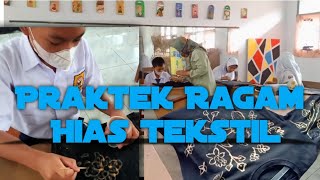 PRAKTEK RAGAM HIAS TEKSTIL PEWARNA PEMUTIH PAKAIAN