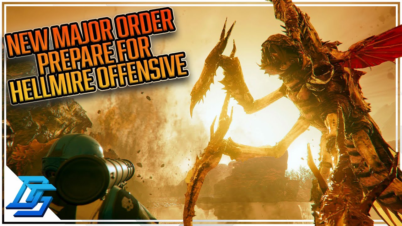 NEW MAJOR ORDER! PREPARE FOR HELLMIRE OFFENSIVE! DEFEND OUTPOST ALPHA | Helldivers 2