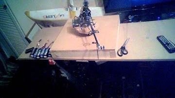 trex 450 test/ gyro rig