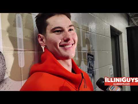 No 13 Illinois 88 Ohio State 80 Illini Forward David Mirkovic Post Game Media Session