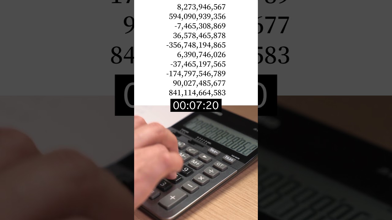 Can You Beat the Calculator Expert? | Challenge 3
