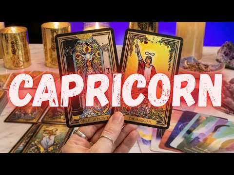 CAPRICORN, LET THEM COME TO YOU.. DON'T MOVE. THEY ARE ABOUT TO CHASE YOU UNTIL YOU SAY YES..