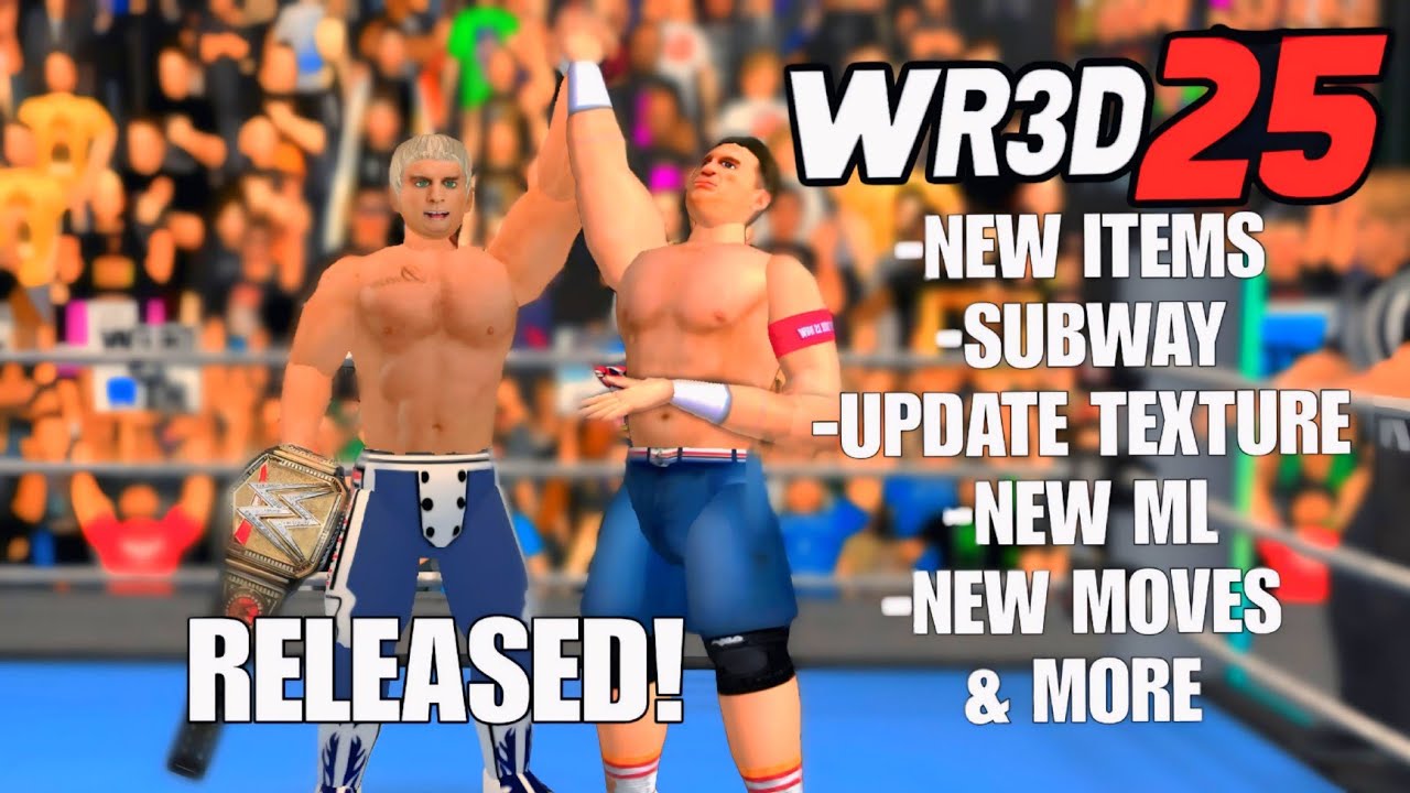 Wr3d 2K25 Champs Edition Released! With All new Features For Pc & Android