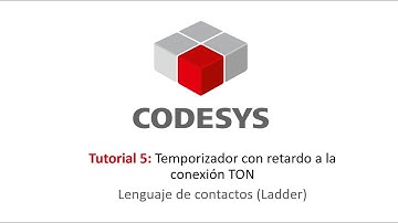 Codesys desde cero: 5 Temporizador con retardo a la conexión TON