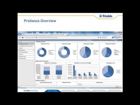 Proliance Software Overview | Construction Owner Solution