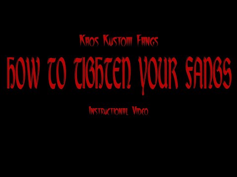 Kaos Kustom Fangs's Tighten Kit Video