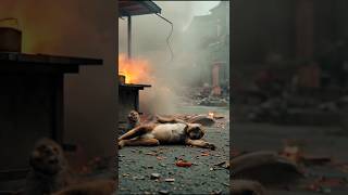 ‎The Monkey &amp; Cat&#39;s Samosa Dream Ends in Tears #shorts #animals #trendingshorts #ytshorts #viral #ai