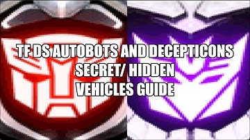 TF DS 2007 DS: THE VEHICLE GUIDE HD!!