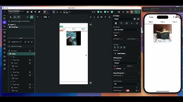 FlutterFlow TabBar Widget Tutorial | Switch Between Screens with Stylish Tabs