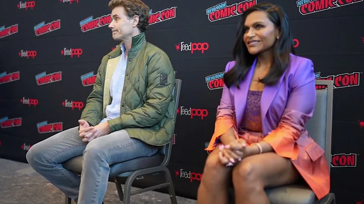 NYCC 2022 - Velma Press Room with Mindy Kaling and Charlie Grandy