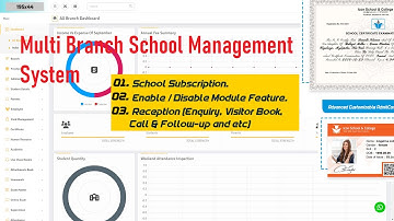 Ramom School - Multi Branch School Management System | How to make  Multi branch school system