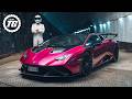 Hitting vmax in a lamborghini huracn sto indoors  tg tunnel run ft the stig