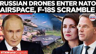 NATO AIRSPACE BREACHED: Romania Scrambles F-18s; Shahed Enters Moldova