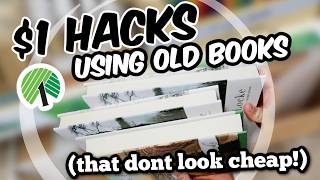 Upcycling Old Books Into Highend DIY Projects! | Dollar Tree DIY | Krafts by Katelyn