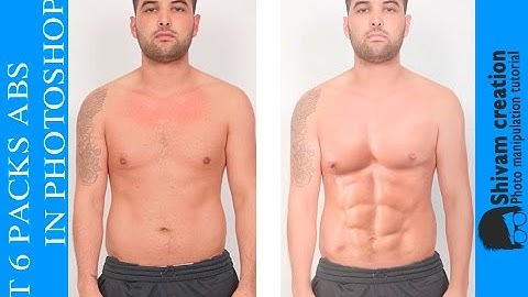 Photoshop Tutorial - Get 6 Pack Abs in Photoshop