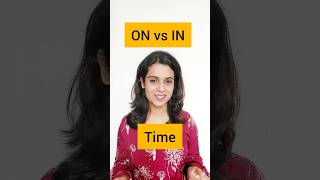 ON vs IN || Grammar rules🔥#english #shorts