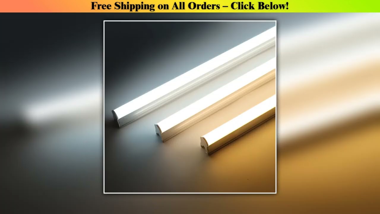 220V 110V 50CM T5 LED Tube LED Light Bulb No Flickering 15W LED Aluminum Profile Fluorescent For
