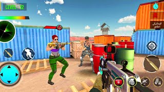 Real commando strike - fps shooting games _Android Gameplay #2 screenshot 4