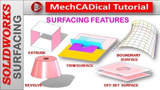 Introduction To Surfacing Features In SolidWorks