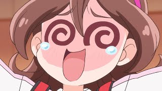 Uta cure Idol Gets Knocked Out swirly Eyes