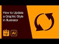 How to Update a Graphic Style in Illustrator