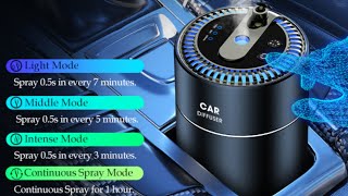 RoyAroma Smart Car Air Fresheners with Star Projector, Car Essential Oil Diffuser Review with Scents