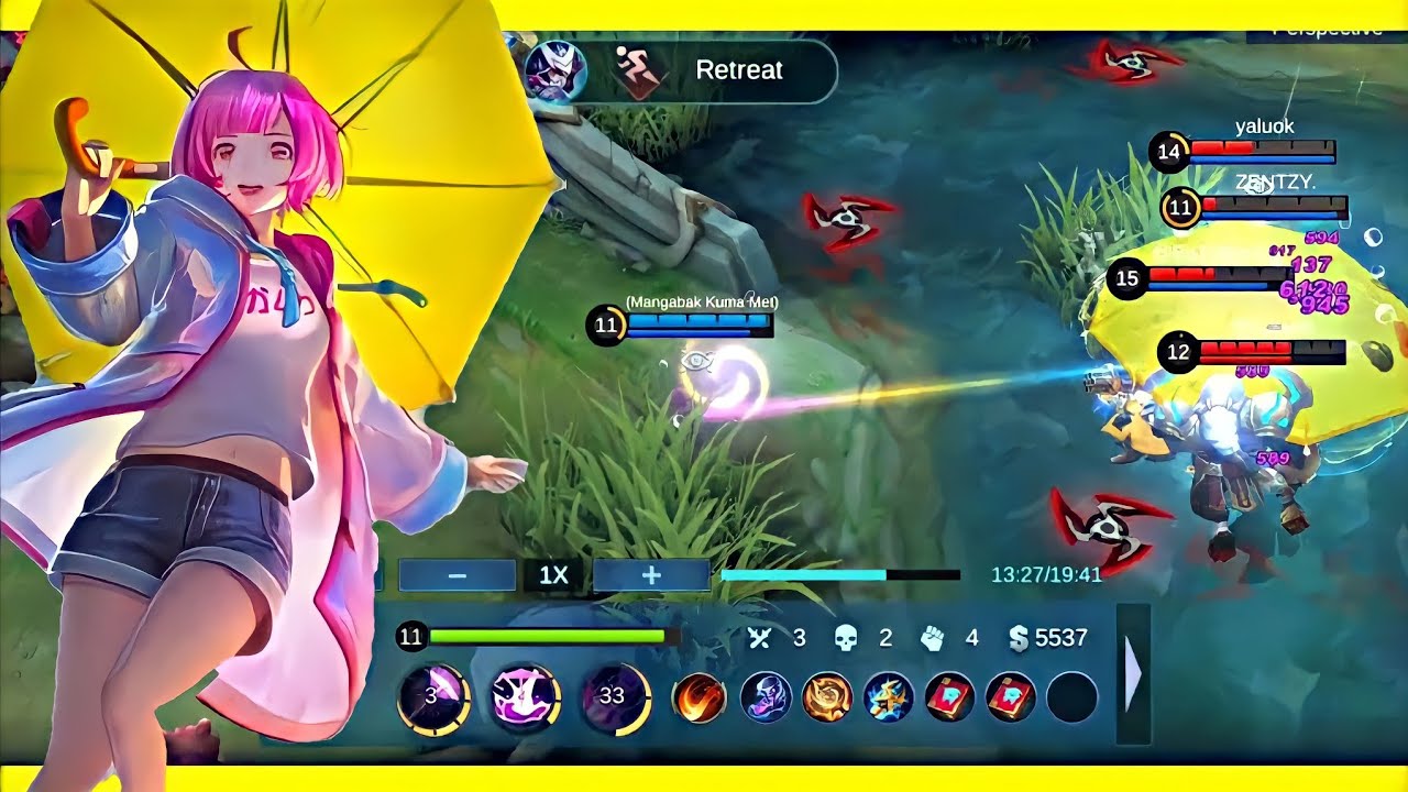 SUPER AGRESSIVE WANWAN VS KAGURA | KAGURA RAINY WALK | KAGURA GAMEPLAY | KAGURA TUTORIAL