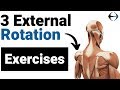 Shoulder pain? Try these 3 external rotation exercises with your physical therapist