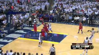 Mike Conley Steps Back On Randy Foye