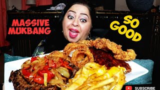 Lucky's Steakhouse Mukbang 🥩