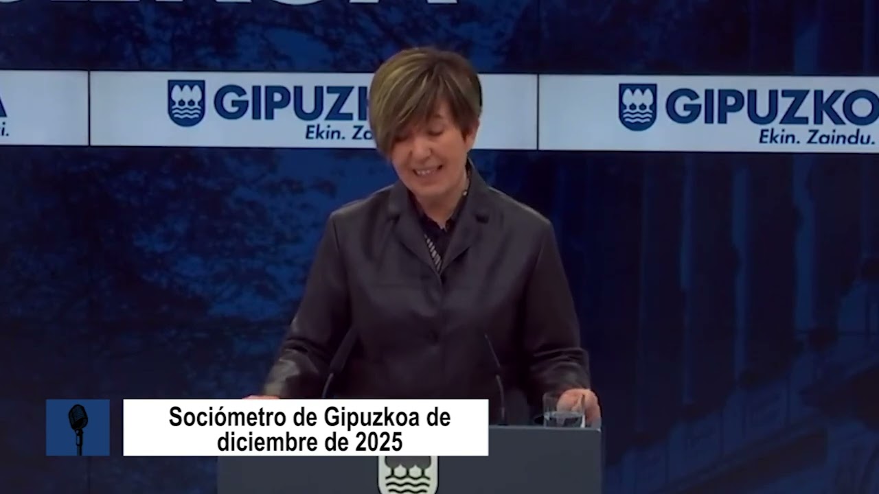 Gipuzkoa sigue valorando positivamente su bienestar y la Diputación sigue siendo la institución mejor valorada según el último Sociómetro