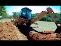 Saindo encontro de vala retroescavadeira case 580 M / going out backhoe ditch encounter case 580 M