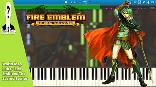 World Map Suite - Fire Emblem: The Sacred Stones (Piano Cover) + Sheets & Midi