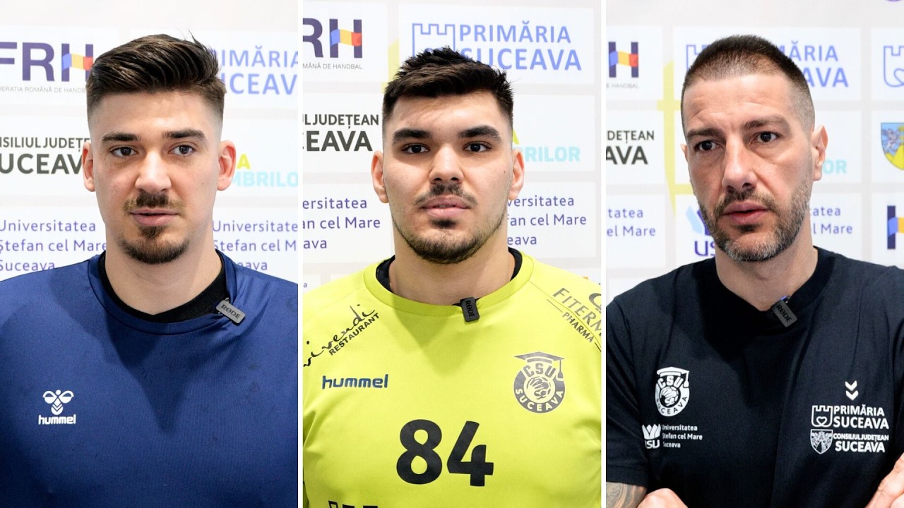 DECLARAȚII Alex Bologa, Dragoș Podovei și Bogdan Șoldănescu înaintea meciului cu Universitatea Cluj