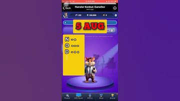 Hamster kombat daily cipher code today 5 aug I hamster kombat aug 05 #ciphercodes  #hamsterkombat