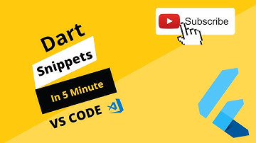 Flutter - Create your own snippets in Dart language | 2022
