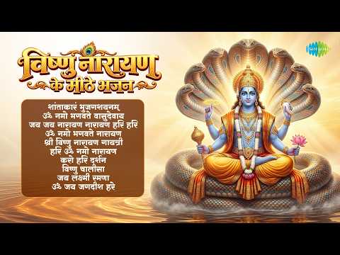 विष्णु नारायण के मीठे भजन | Vishnu Chalisa | Jai Lakshmi Ramana | Om Jai Jagdish | Vishnu Bhajan