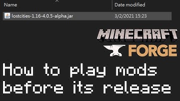How to Play Minecraft Mods before its Release by Building from Source (Minecraft Forge)